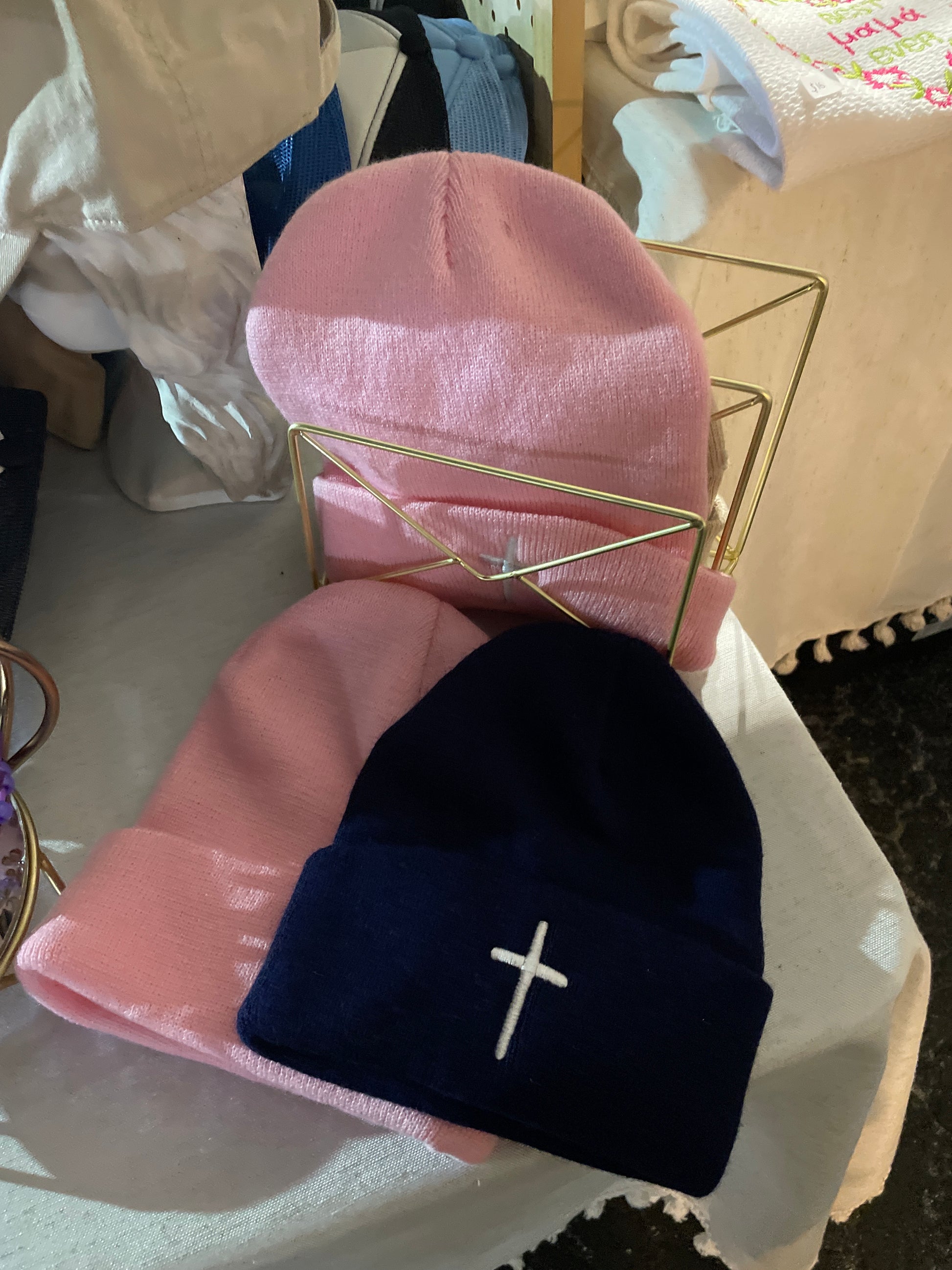 Cross Beanies (kid size)