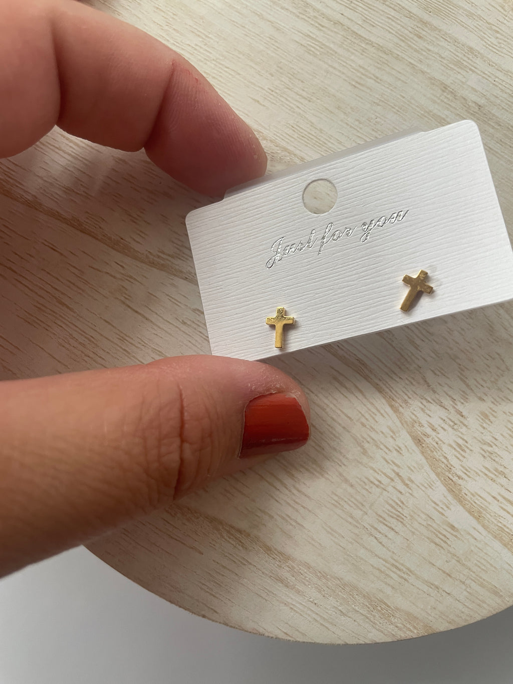 Dainty 18k Gold Cross Bracelets Size Small