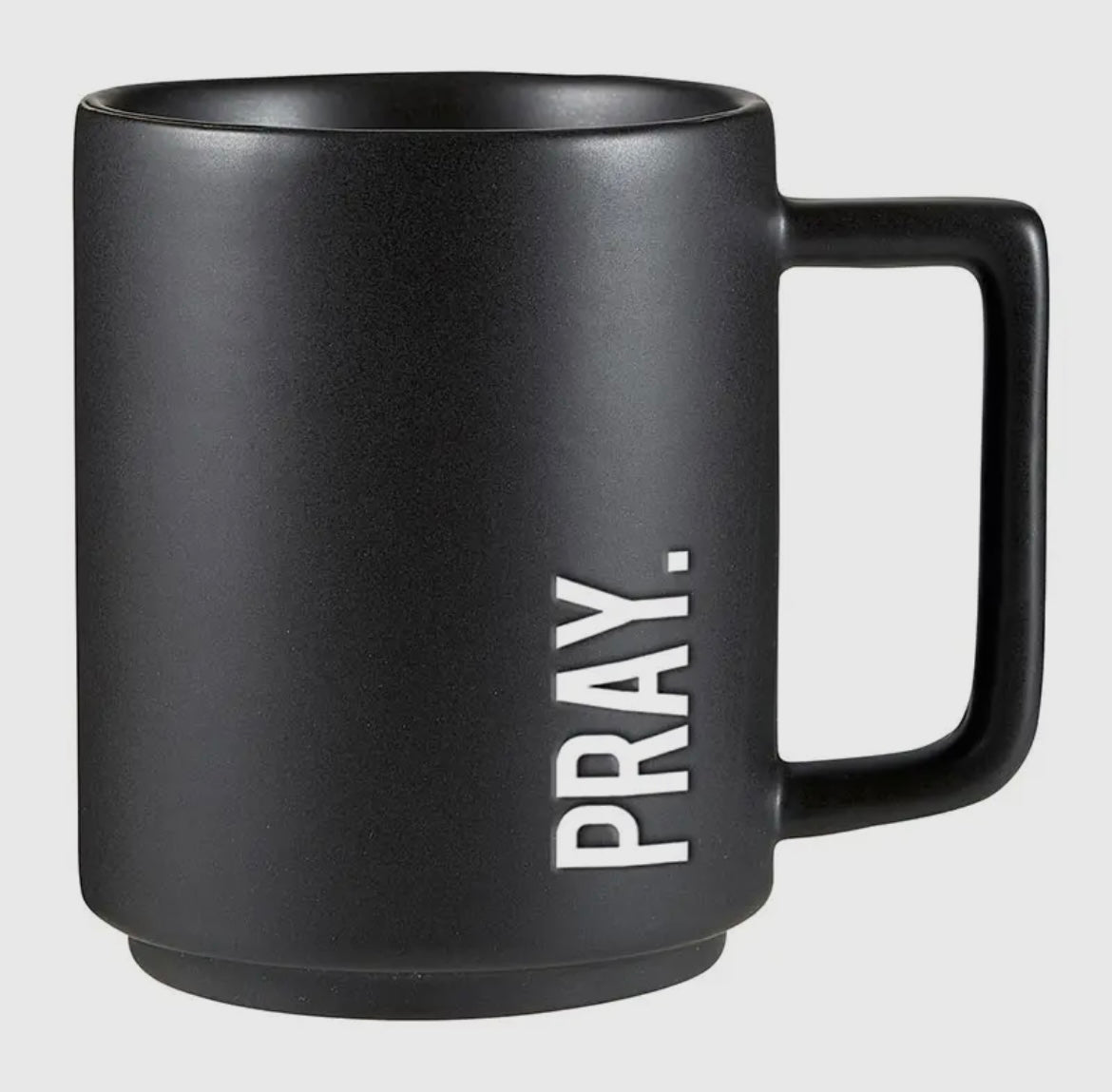 Pray and blessed matte mugs