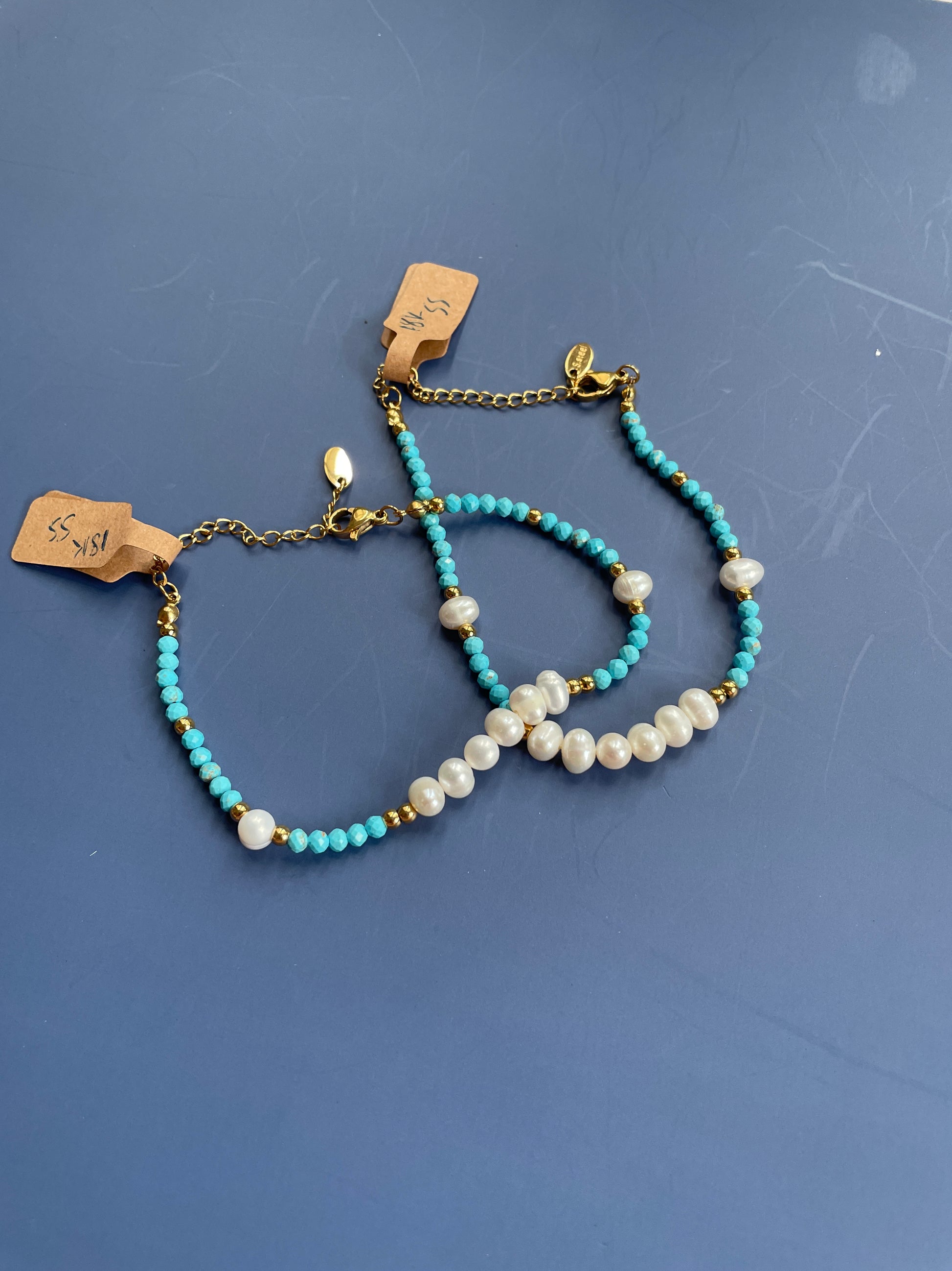 18k Turquoise Summer Bracelet