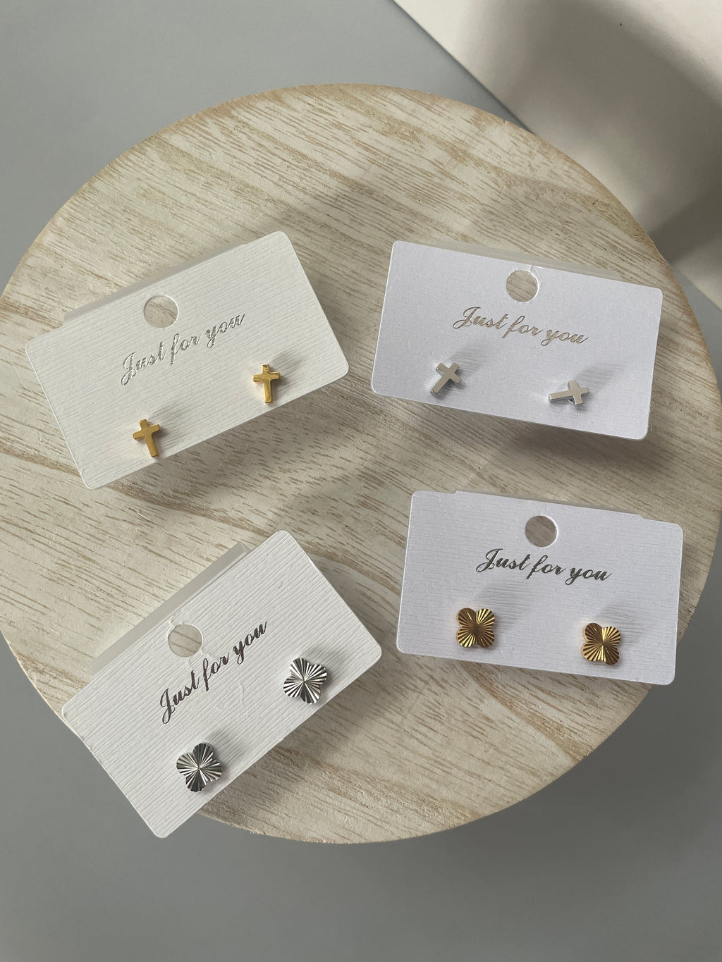 Stainless Steel Stud Earrings