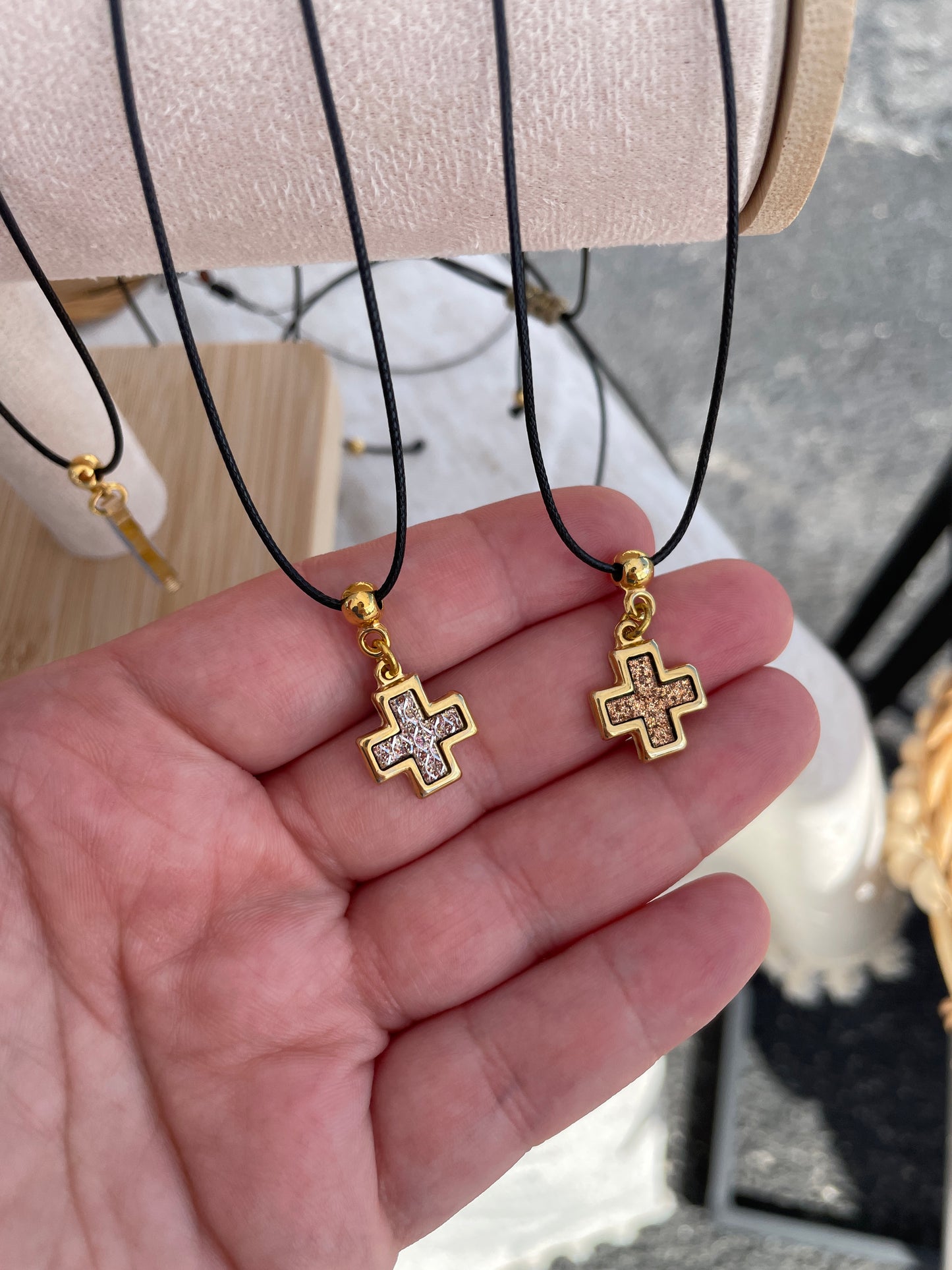 Sparkle Cross Necklace