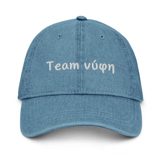 Team Nifi Embroidered Denim Hat